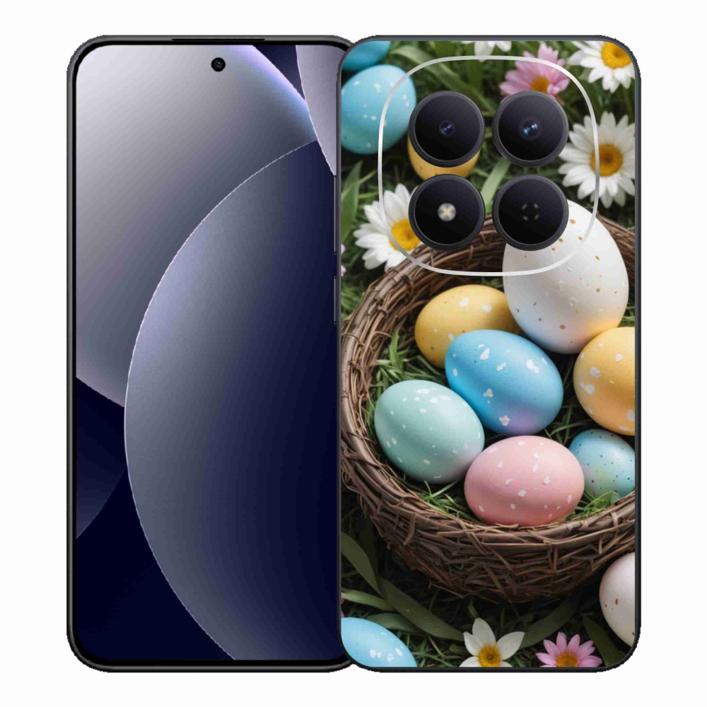 Gél borítás mmCase a Xiaomi Redmi Note 15 Pro 5G-hez - Húsvéti tojások 2