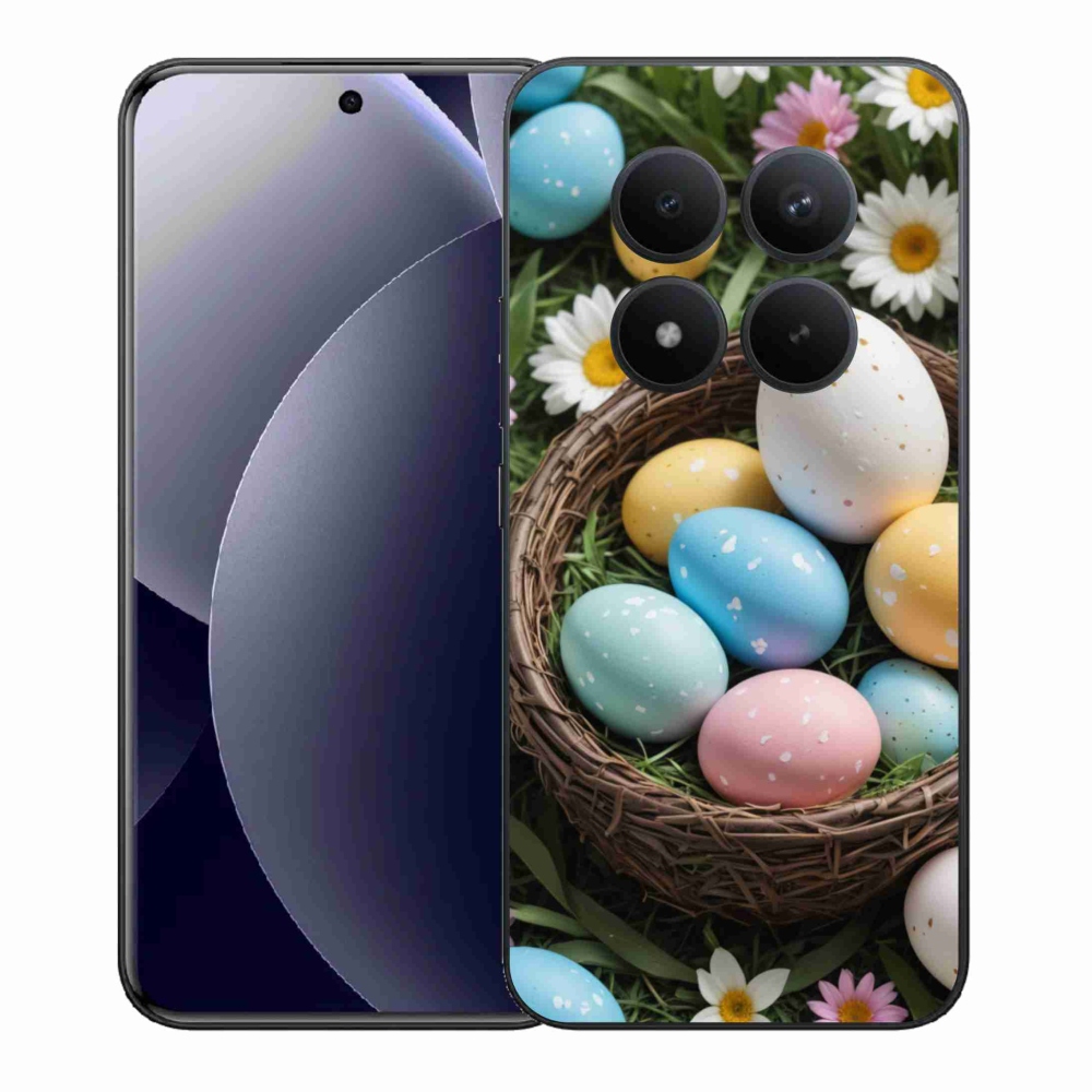 Gél borítás mmCase a Xiaomi Redmi Note 15 Pro+ 5G/Xiaomi Poco M8 Pro 5G számára - Húsvéti tojások 2
