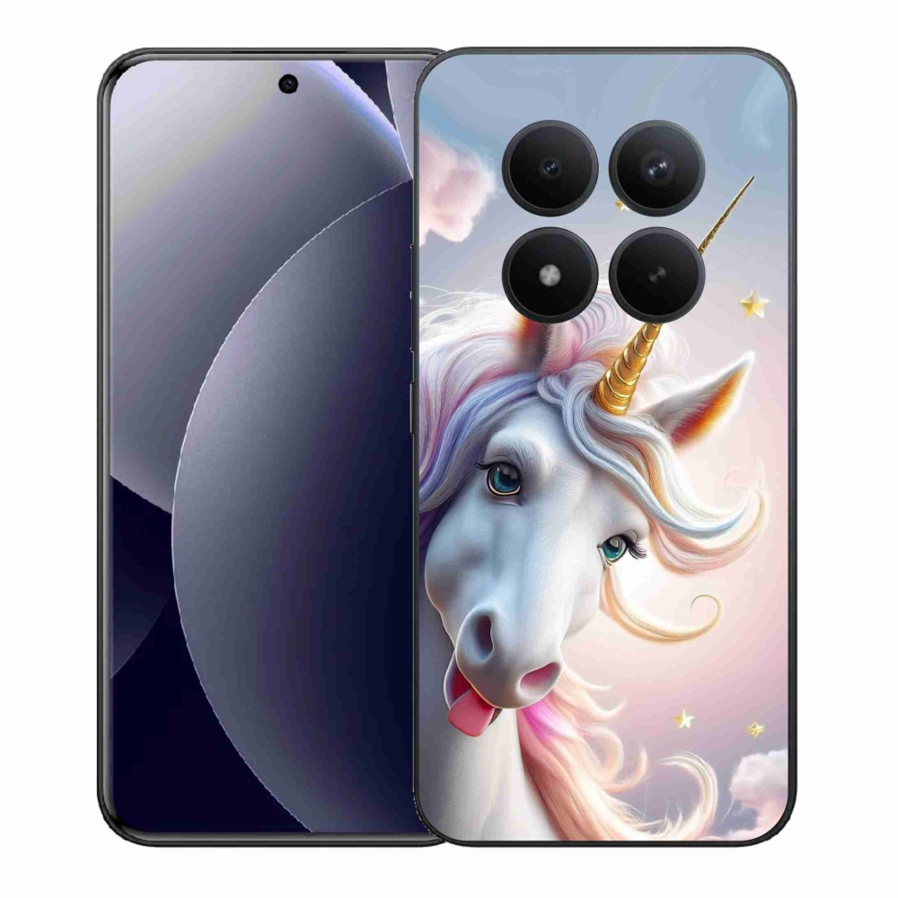 Gél borítás mmCase a Xiaomi Redmi Note 15 Pro+ 5G - vidám egyszarvúhoz