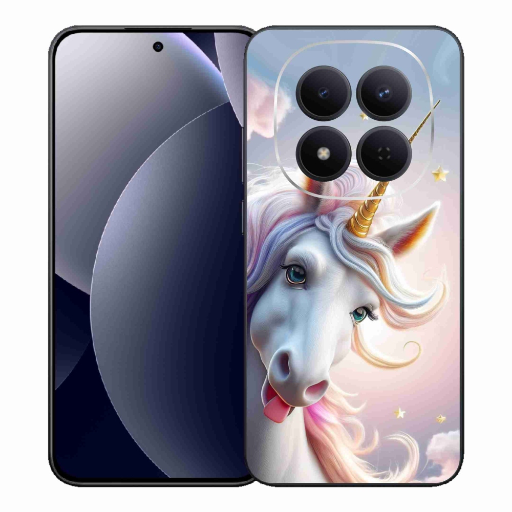 Gél borítás mmCase a Xiaomi Redmi Note 15 Pro 5G számára - vidám egyszarvú