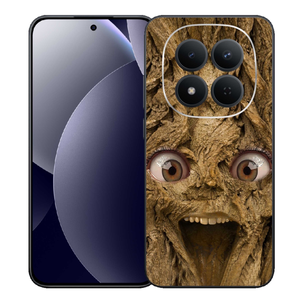 Gél borító mmCase a Xiaomi Redmi Note 15 Pro 5G-hez - boldog fa szemekkel