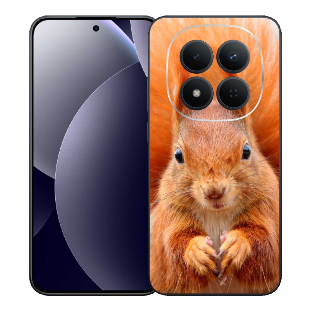 Gél borítás mmCase a Xiaomi Redmi Note 15 Pro 5G számára - mókus