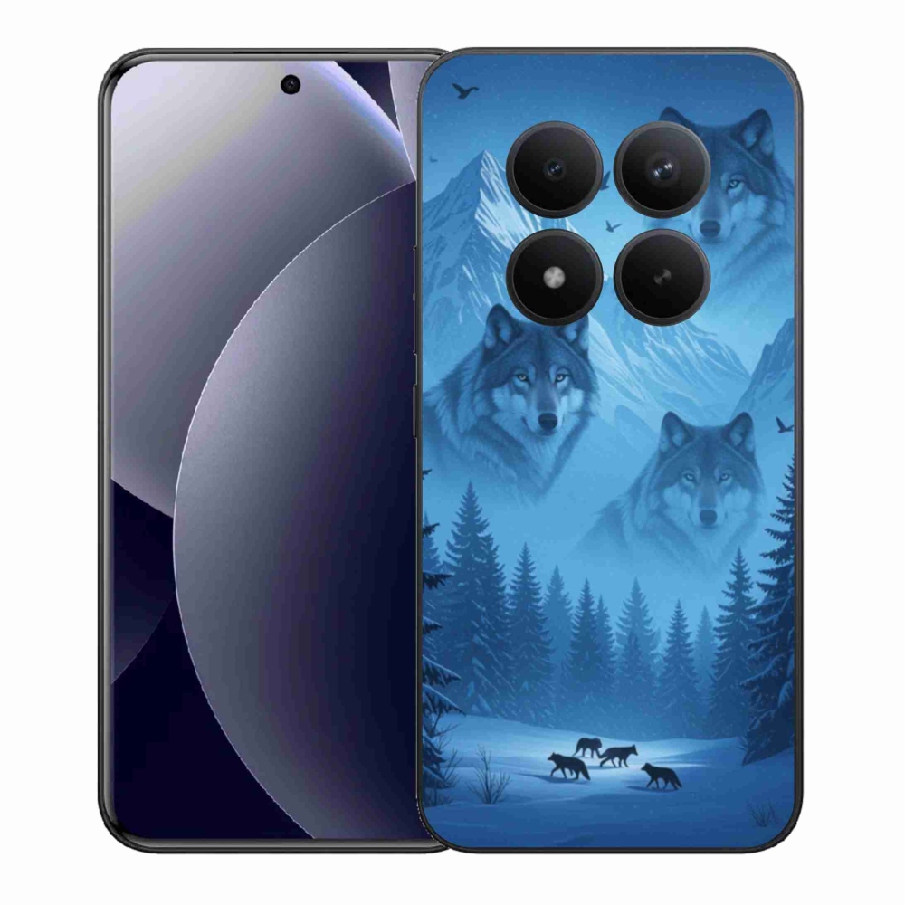 Gél borítás mmCase a Xiaomi Redmi Note 15 Pro+ 5G/Xiaomi Poco M8 Pro 5G - farkas csomaghoz