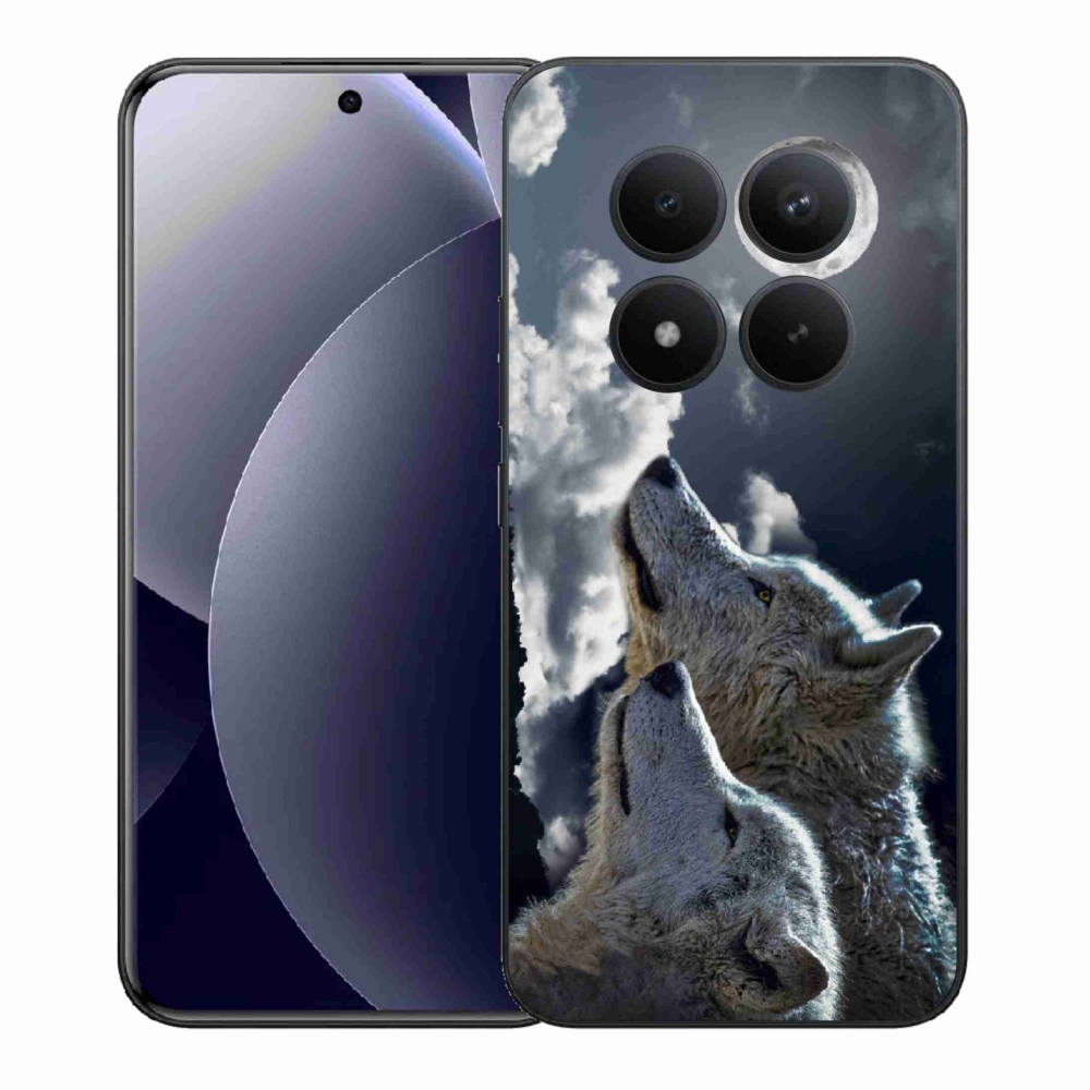 Gél borítás mmCase a Xiaomi Redmi Note 15 Pro+ 5G/Xiaomi Poco M8 Pro 5G - farkasok számára