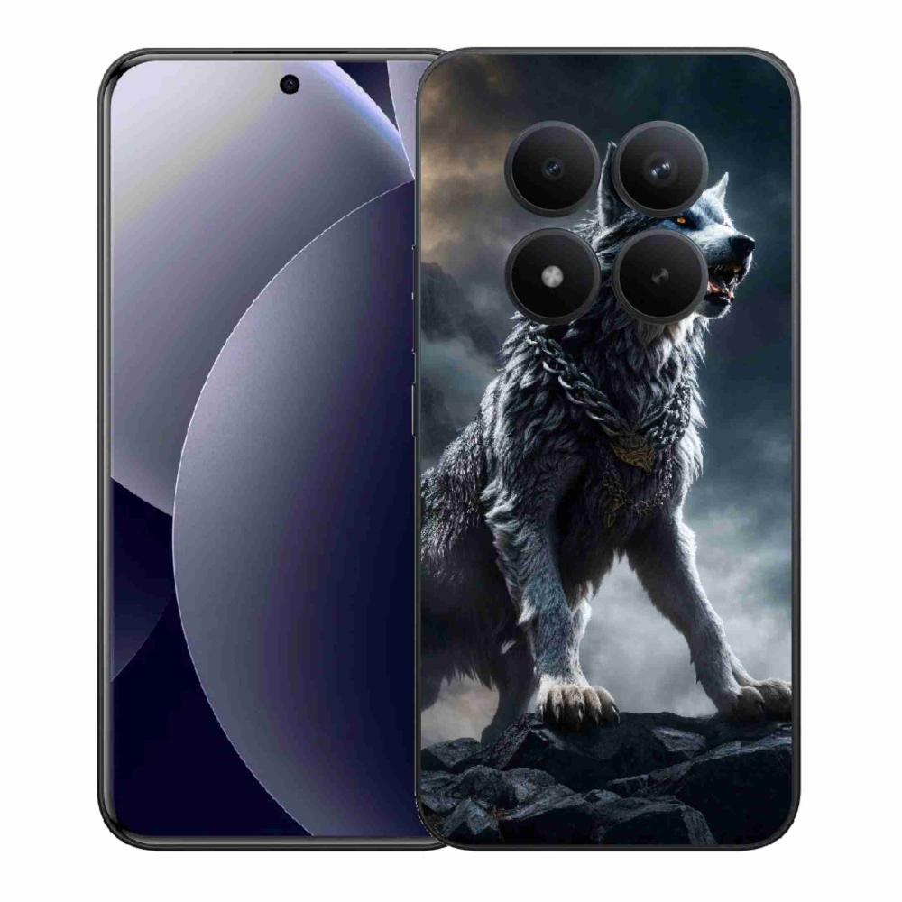 Gél borítás mmCase a Xiaomi Redmi Note 15 Pro+ 5G/Xiaomi Poco M8 Pro 5G - farkas 1