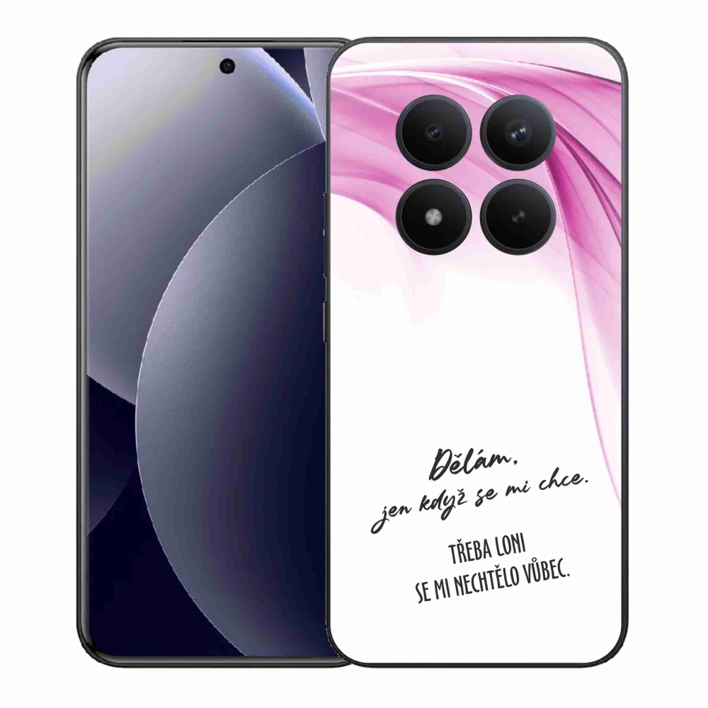 Gél borító mmCase a Xiaomi Redmi Note 15 Pro+ 5G/Xiaomi Poco M8 Pro 5G számára - vicces szöveg 12 fehér háttérrel