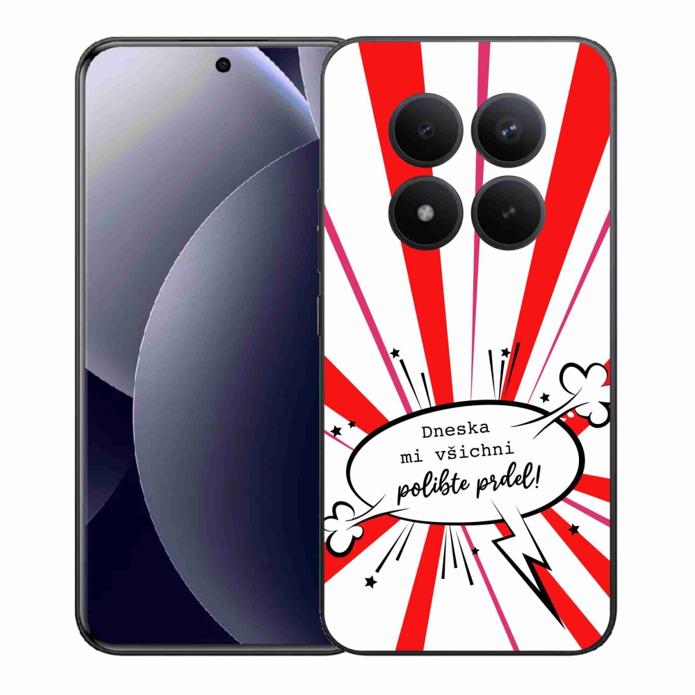 Gél borító mmCase a Xiaomi Redmi Note 15 Pro+ 5G/Xiaomi Poco M8 Pro 5G számára - vicces szöveg 15 fehér háttérrel