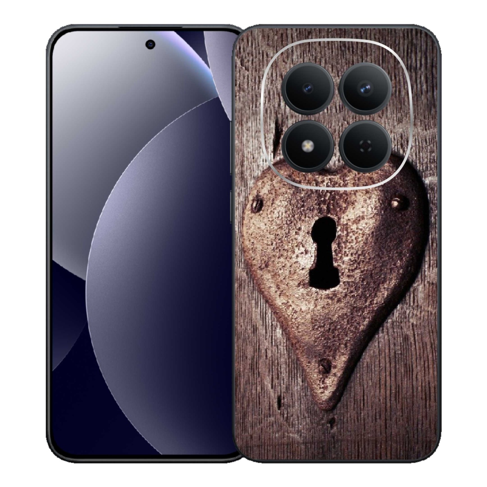 Gél borítás mmCase a Xiaomi Redmi Note 15 Pro 5G-hez - szív alakú zárral