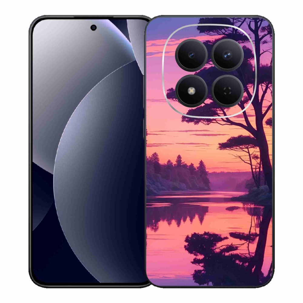 Gél borítás mmCase a Xiaomi Redmi Note 15 Pro 5G számára - naplemente a tó felett