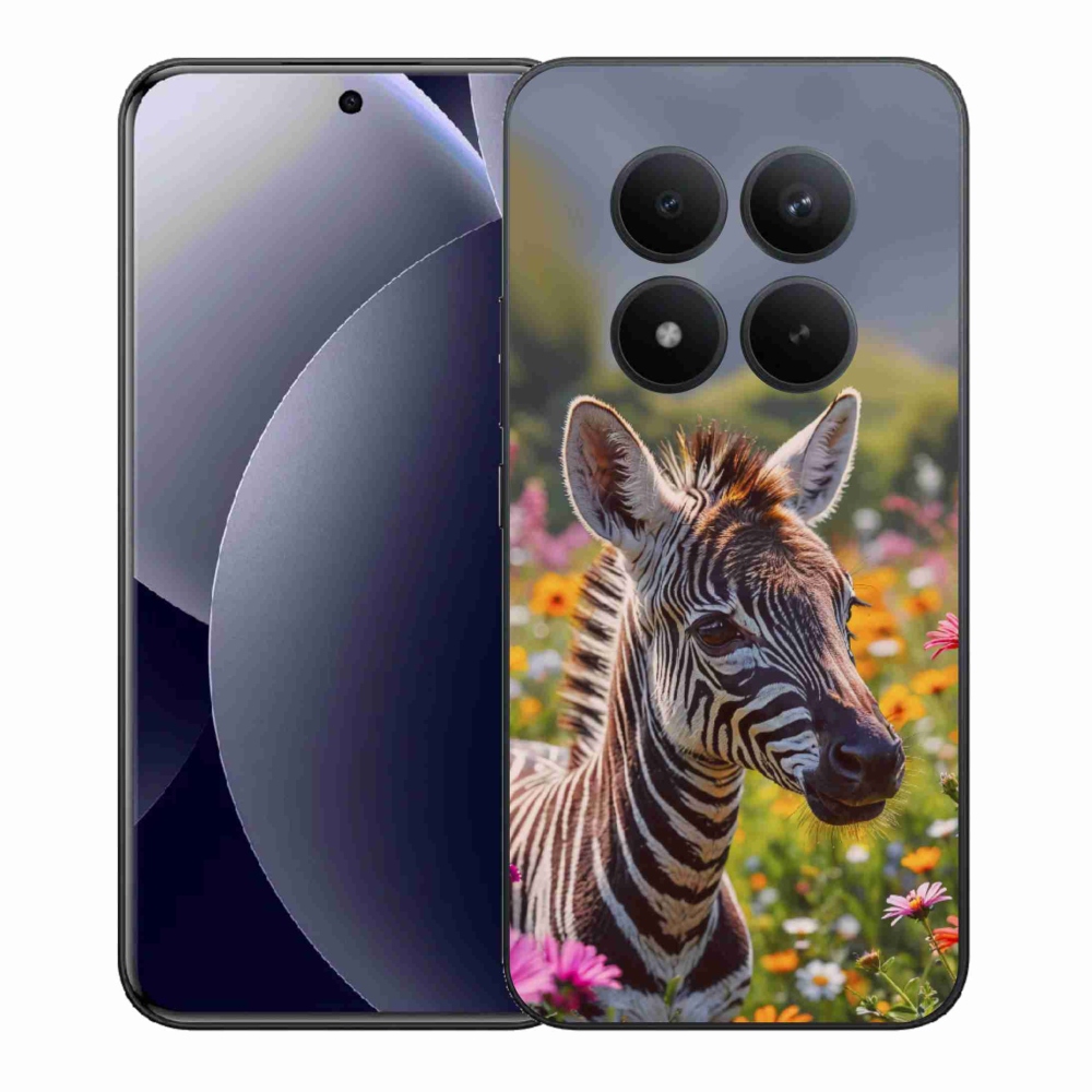 Gél borítás mmCase a Xiaomi Redmi Note 15 Pro+ 5G számára - zebra a réten
