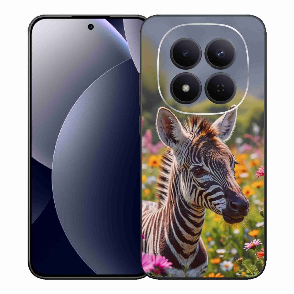 Gél borítás mmCase a Xiaomi Redmi Note 15 Pro 5G számára - zebra a réten