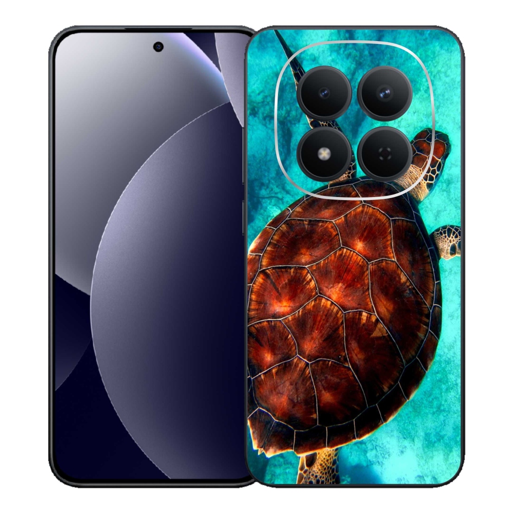 Gél borítás mmCase a Xiaomi Redmi Note 15 Pro 5G számára - teknősbéka