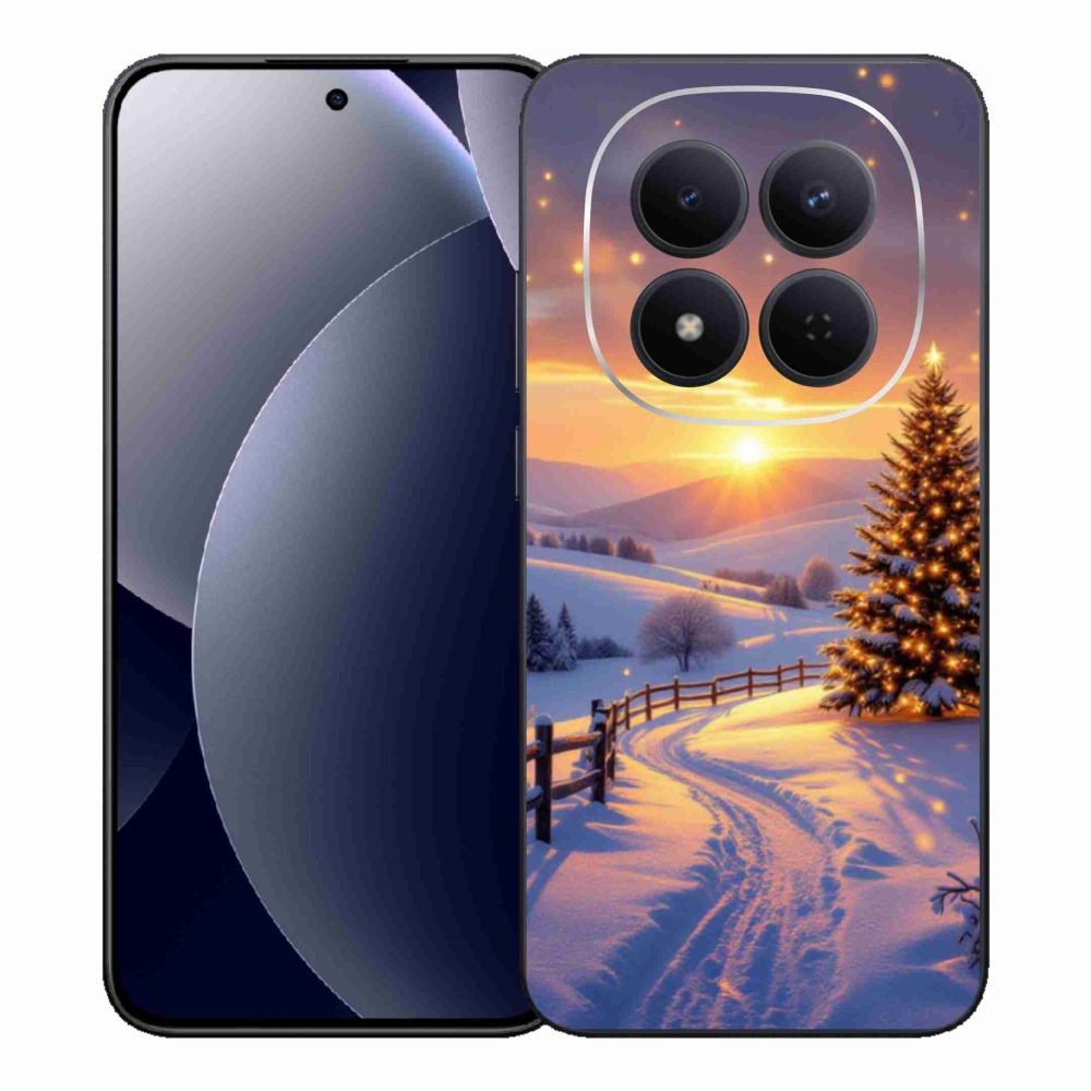 Gél borítás mmCase a Xiaomi Redmi Note 15 Pro 5G számára - téli tájkép