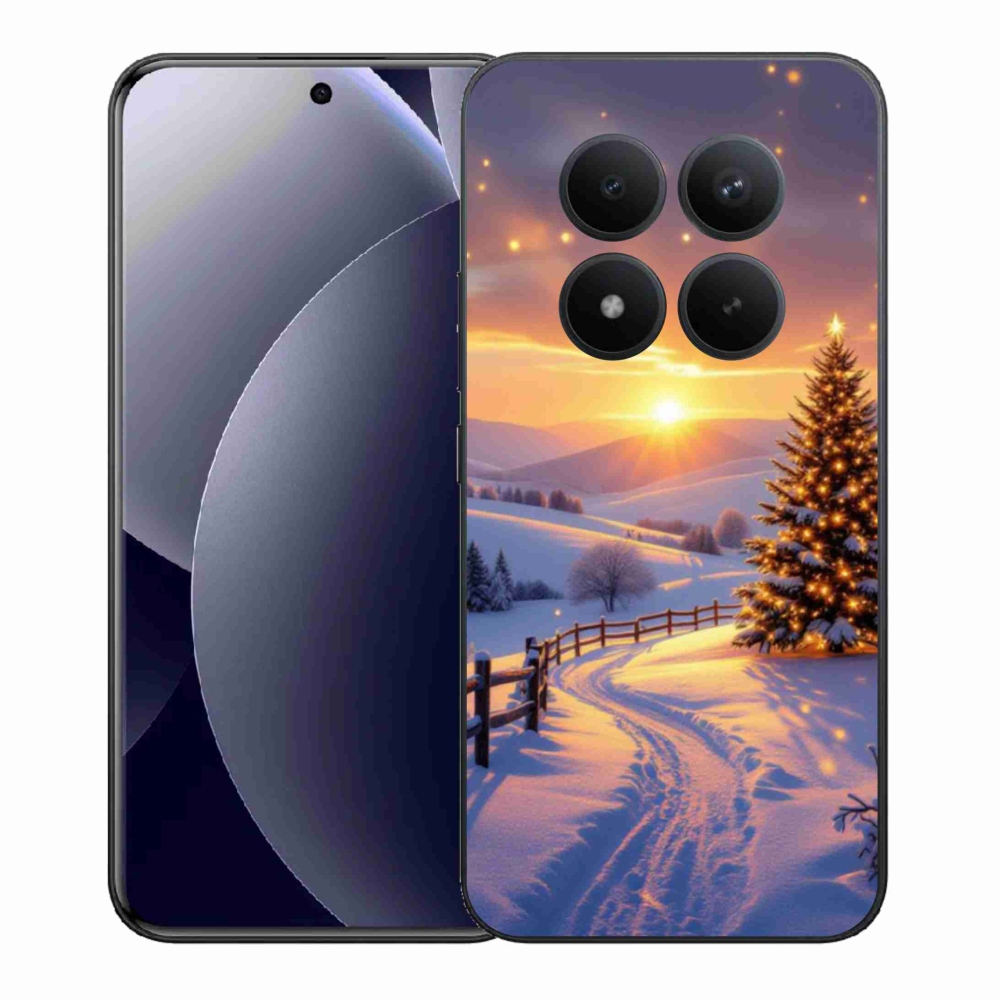 Gél borítás mmCase a Xiaomi Redmi Note 15 Pro+ 5G/Xiaomi Poco M8 Pro 5G - téli tájképhez