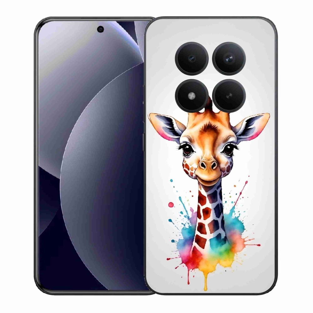 Gél borítás mmCase a Xiaomi Redmi Note 15 Pro+ 5G/Xiaomi Poco M8 Pro 5G - zsiráf 1