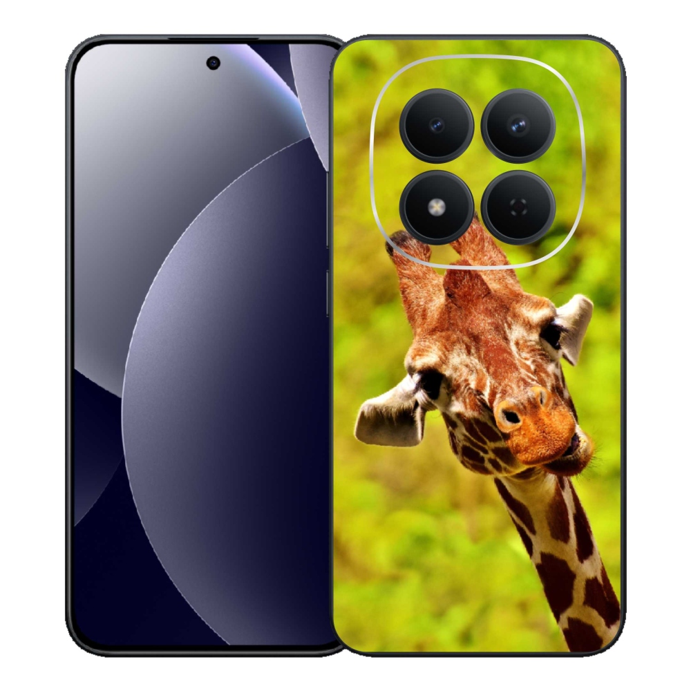 Gél borítás mmCase a Xiaomi Redmi Note 15 Pro 5G-hez - zsiráf