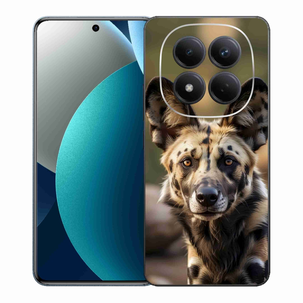 Gél borítás mmCase a Xiaomi Redmi Note 15 Pro készülékhez - afrikai vadkutya