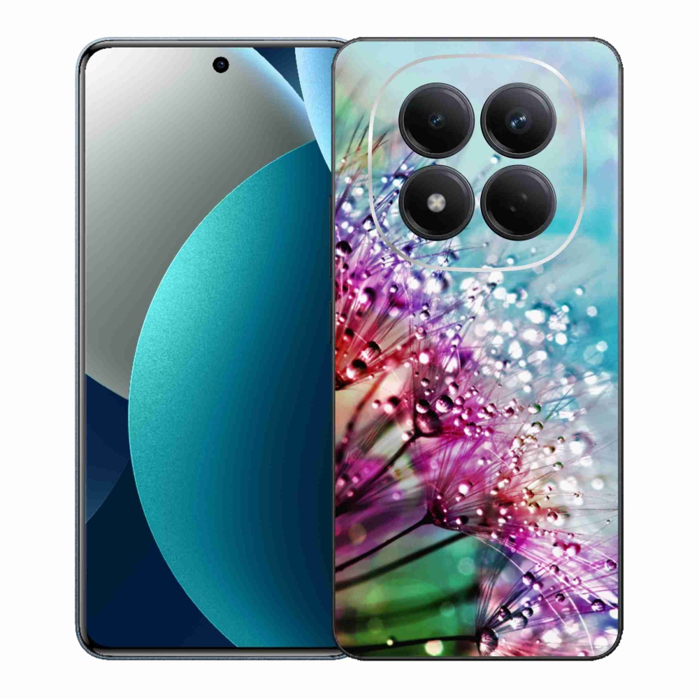 Gél borítás mmCase a Xiaomi Redmi Note 15 Pro számára - színes virágok