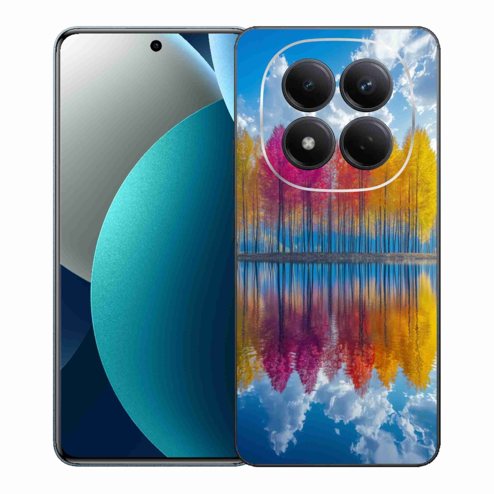 Gél borítás mmCase a Xiaomi Redmi Note 15 Pro számára - színes fák