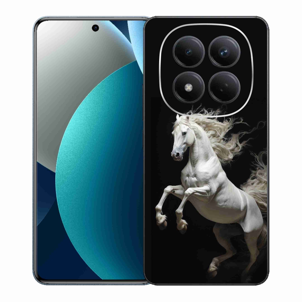Gél borítás mmCase a Xiaomi Redmi Note 15 Pro-hoz - fehér ló 4
