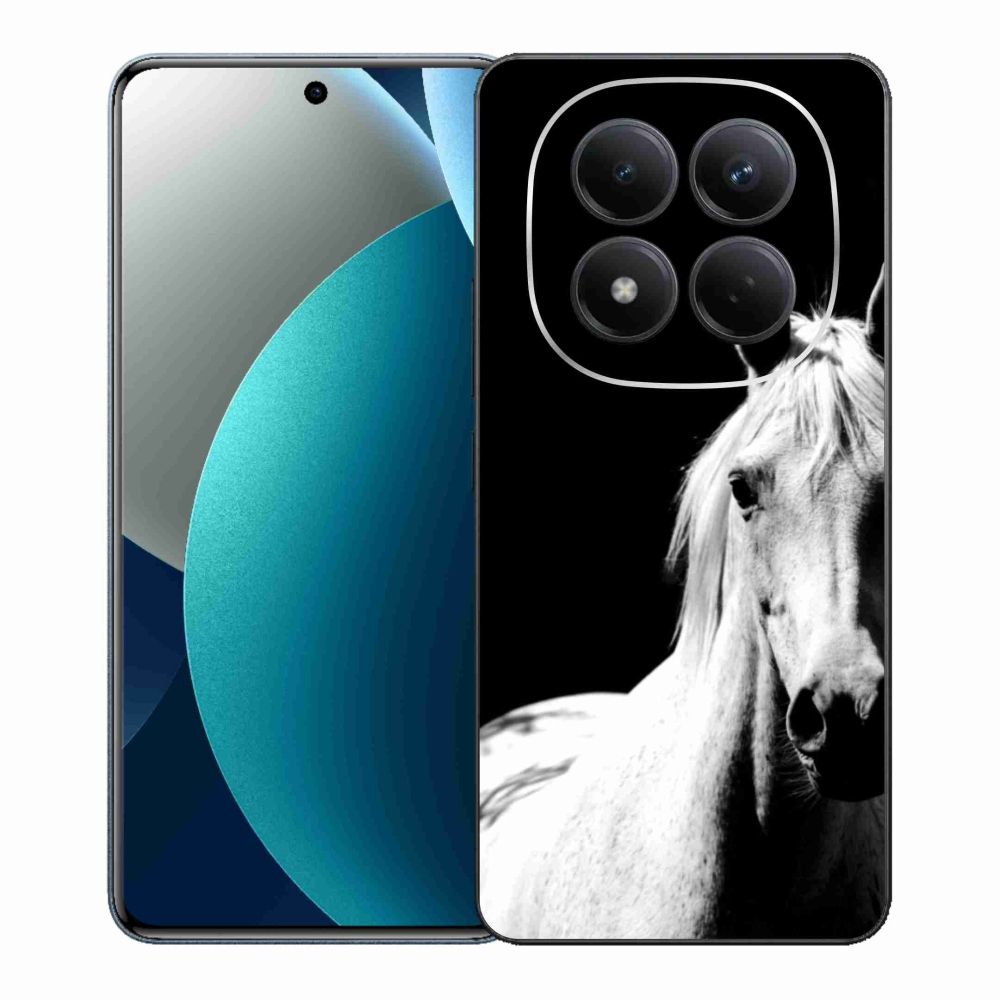 Gél borítás mmCase a Xiaomi Redmi Note 15 Pro-hoz - fehér ló 5