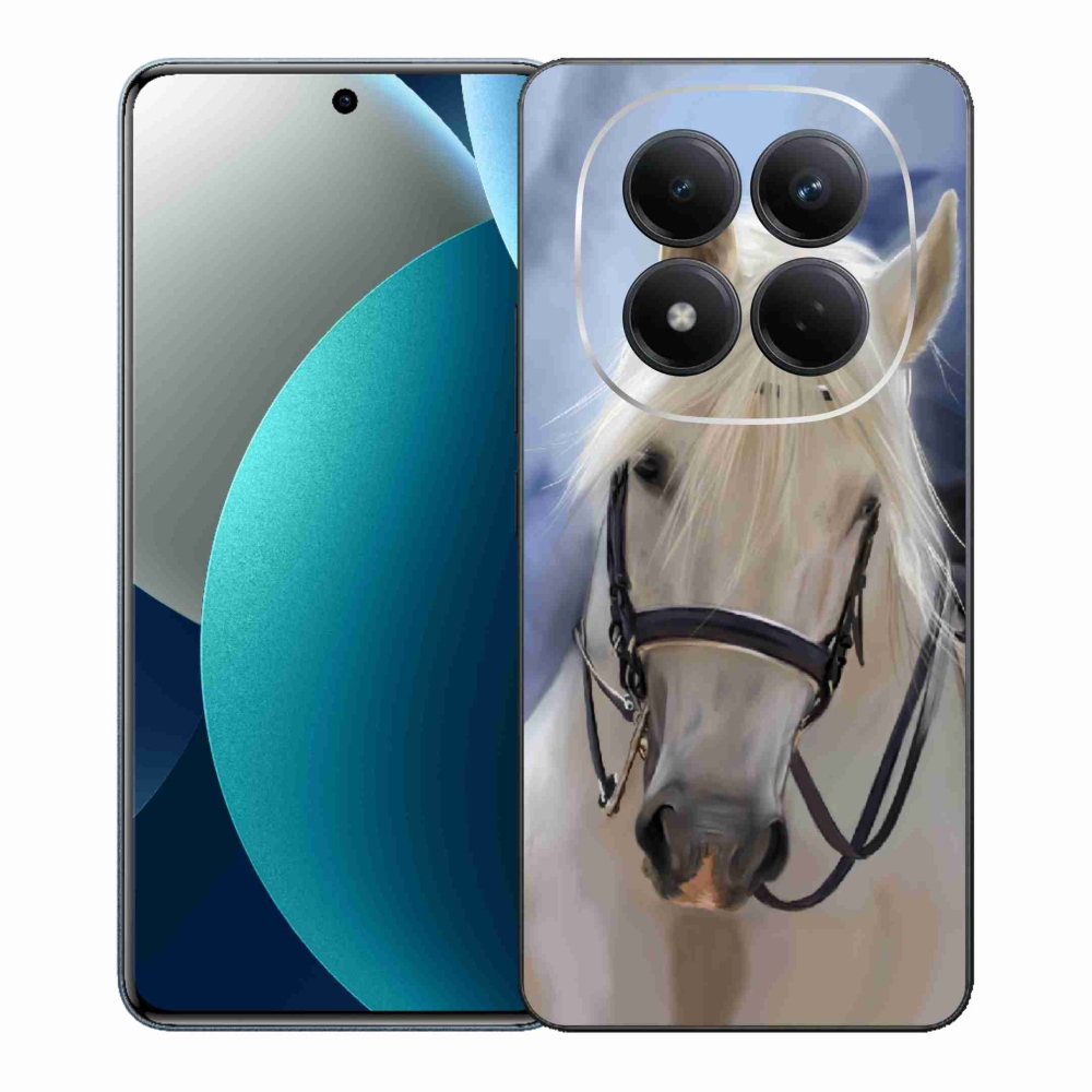 Gél borítás mmCase a Xiaomi Redmi Note 15 Pro-hoz - fehér ló