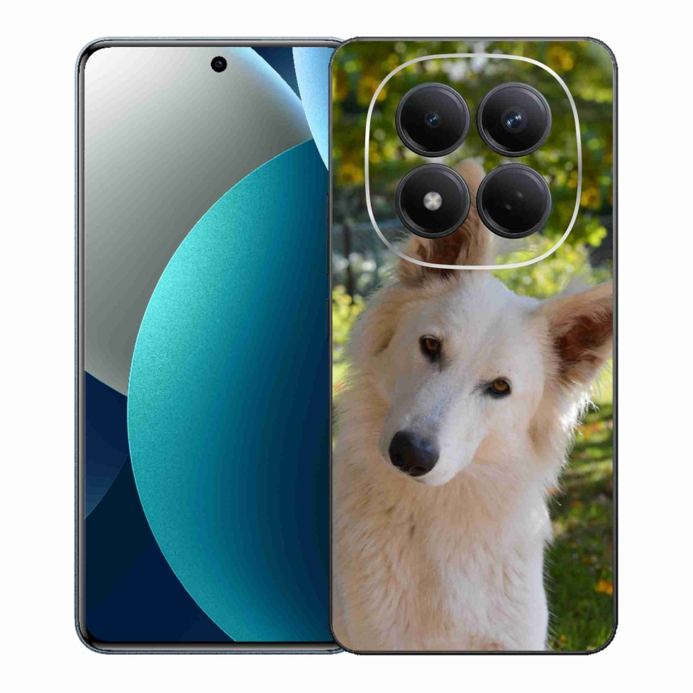 Gél borítás mmCase a Xiaomi Redmi Note 15 Pro-hoz - fehér Swiss Shepherd 1