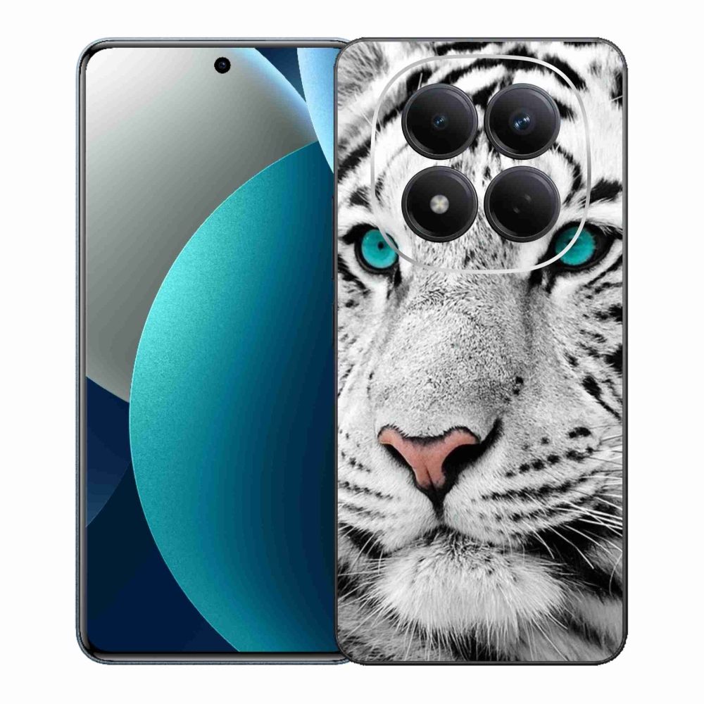 Gél borítás mmCase a Xiaomi Redmi Note 15 Pro készülékhez - fehér tigris