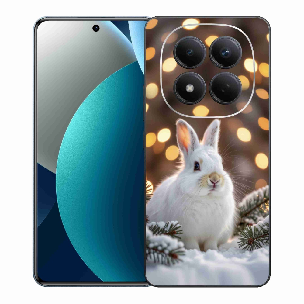 Gél borítás mmCase a Xiaomi Redmi Note 15 Pro számára - fehér nyúl