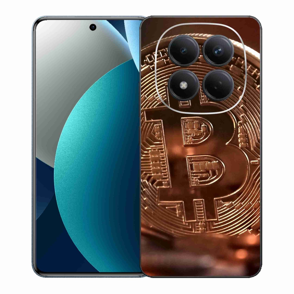 Gél borítás mmCase a Xiaomi Redmi Note 15 Pro számára - bitcoin