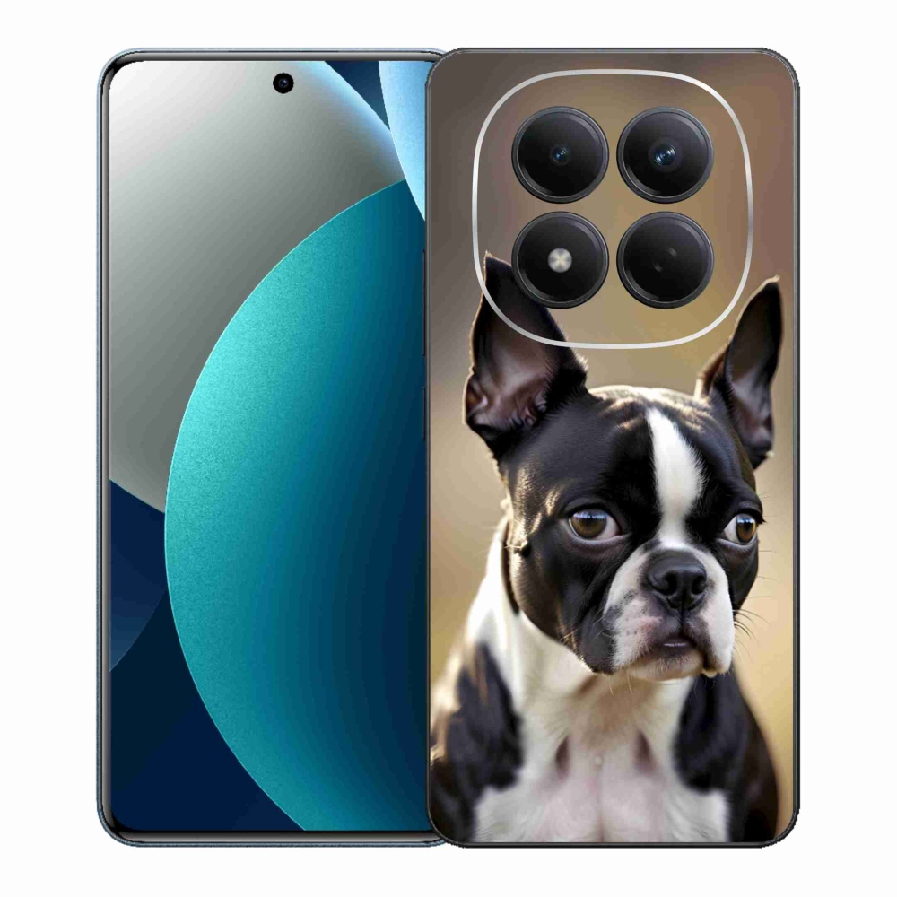 Gél borítás mmCase a Xiaomi Redmi Note 15 Pro készülékhez - Boston Terrier