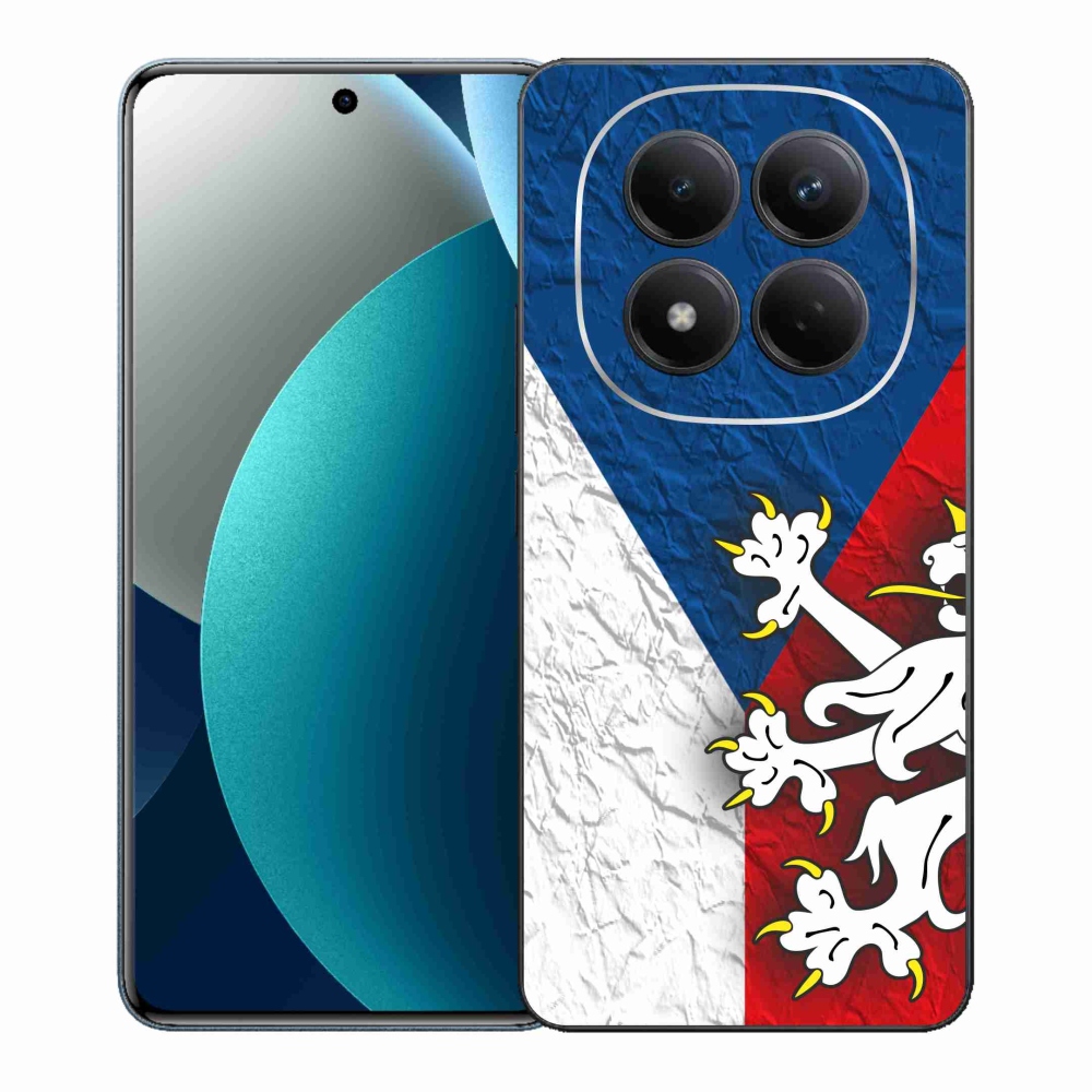 Gél borítás mmCase a Xiaomi Redmi Note 15 Pro számára - cseh zászló 1