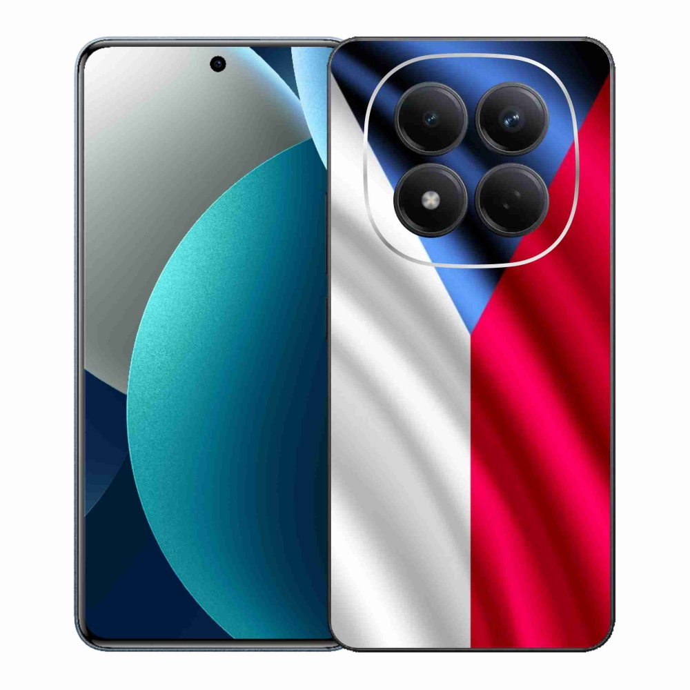 Gél borítás mmCase a Xiaomi Redmi Note 15 Pro számára - cseh zászló