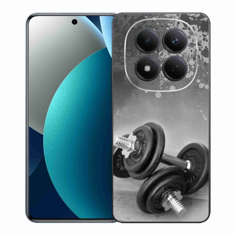 Gél borítás mmCase a Xiaomi Redmi Note 15 Pro-hoz - súlyzók 1