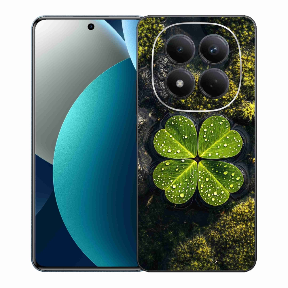 Gél borítás mmCase a Xiaomi Redmi Note 15 Pro számára - négylevelű lóhere