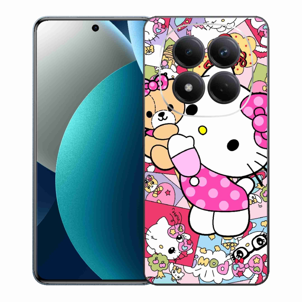 Gél borítás mmCase a Xiaomi Redmi Note 15 Pro számára - aranyos cica