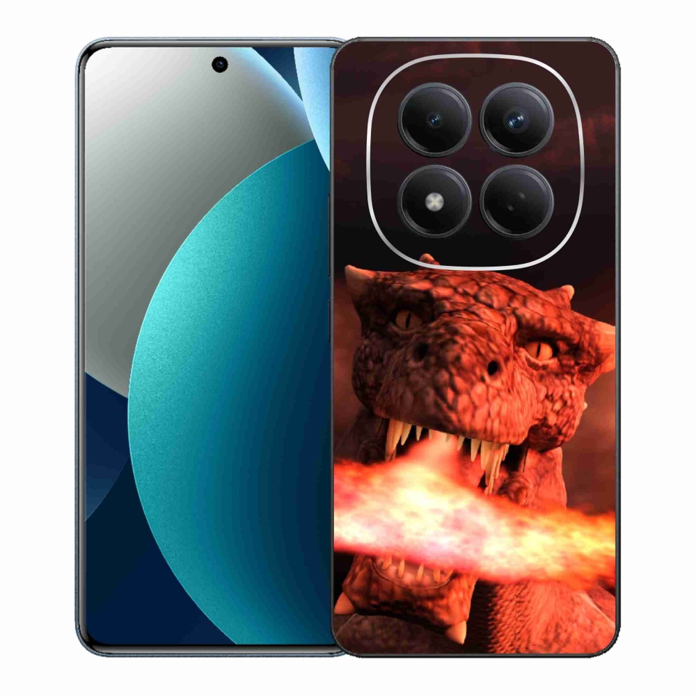 Zselés borítás mmCase a Xiaomi Redmi Note 15 Pro-hoz - sárkány