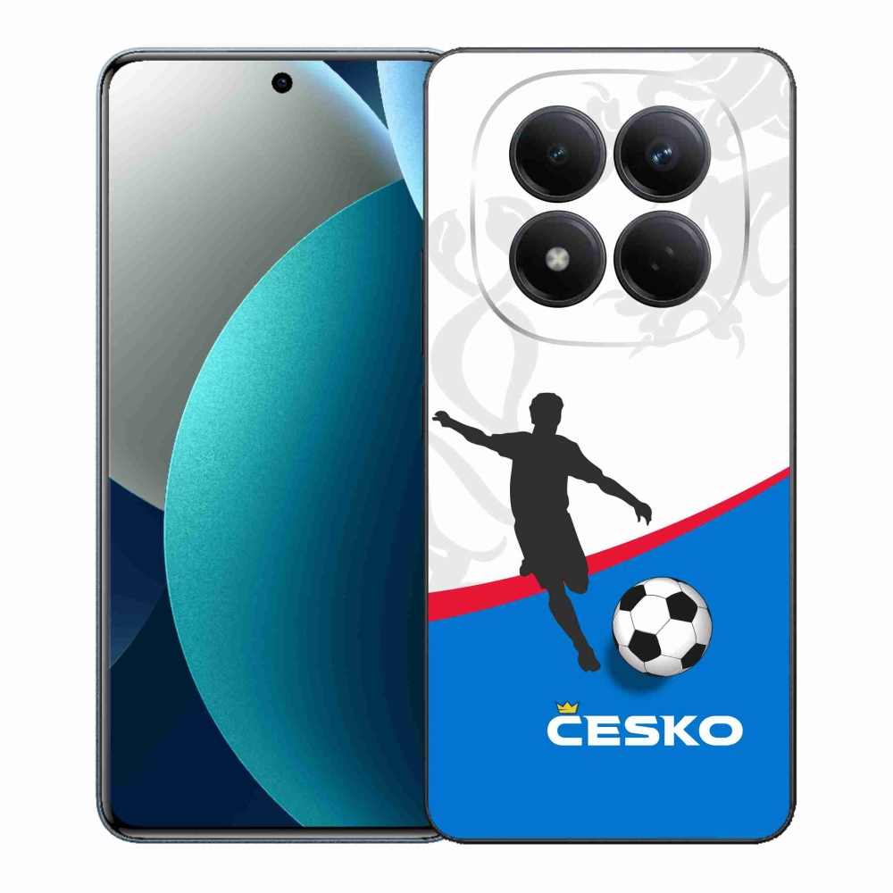 Gél borítás mmCase a Xiaomi Redmi Note 15 Pro - futball Csehország 1