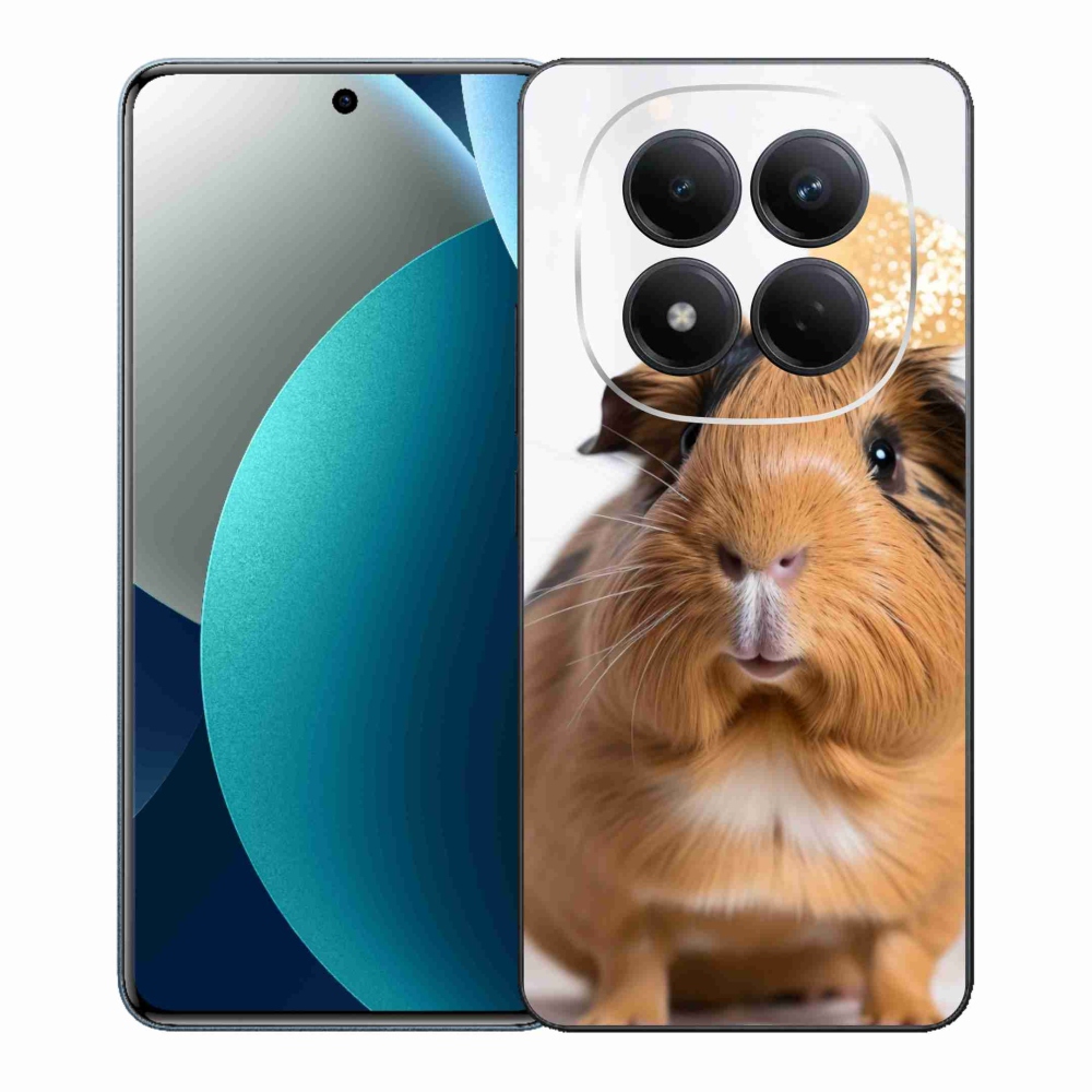 Gél borítás mmCase a Xiaomi Redmi Note 15 Pro számára - barna tengerimalac