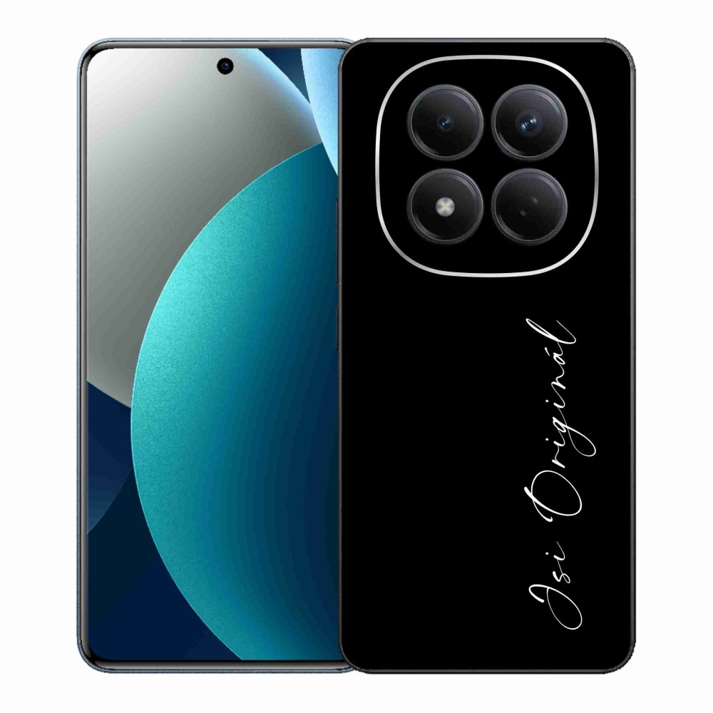 Gél borító mmCase a Xiaomi Redmi Note 15 Pro - te vagy az eredeti fekete háttérrel