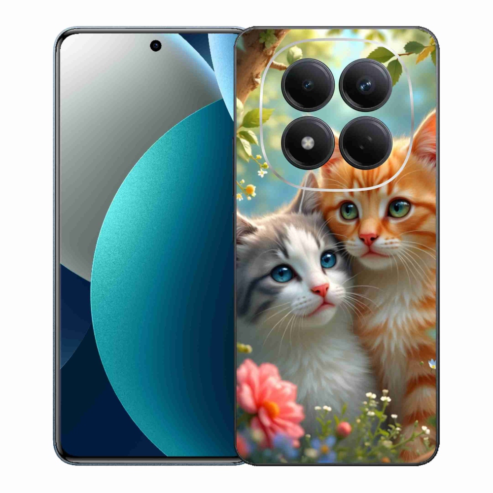 Gél borítás mmCase a Xiaomi Redmi Note 15 Pro-hoz - macskaszerelem 2