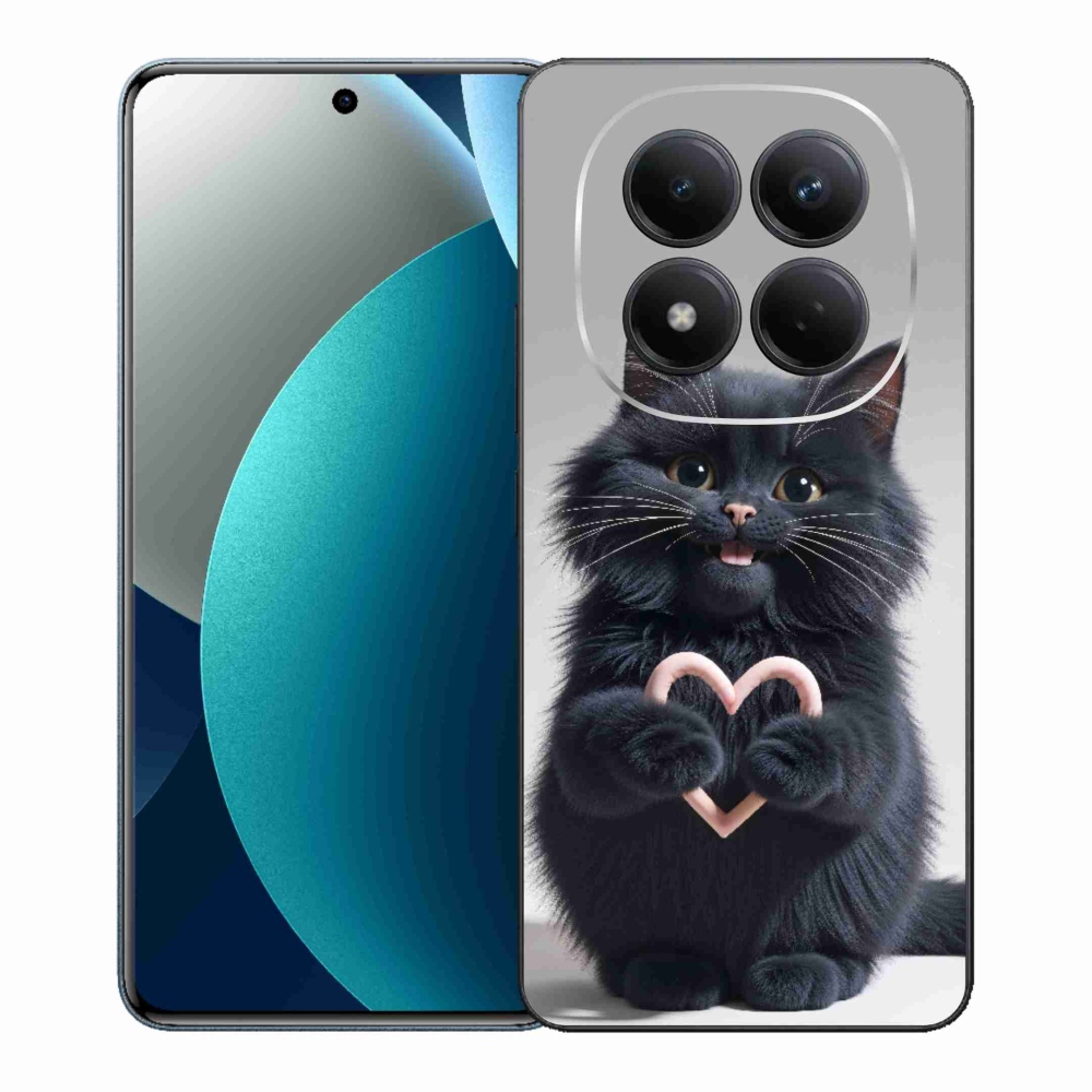 Gél borítás mmCase a Xiaomi Redmi Note 15 Pro számára - macska szeretet 3