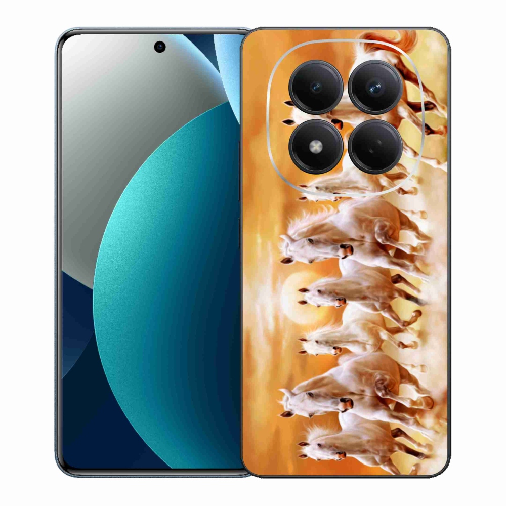 Gél borítás mmCase a Xiaomi Redmi Note 15 Pro-hoz - lovak 2