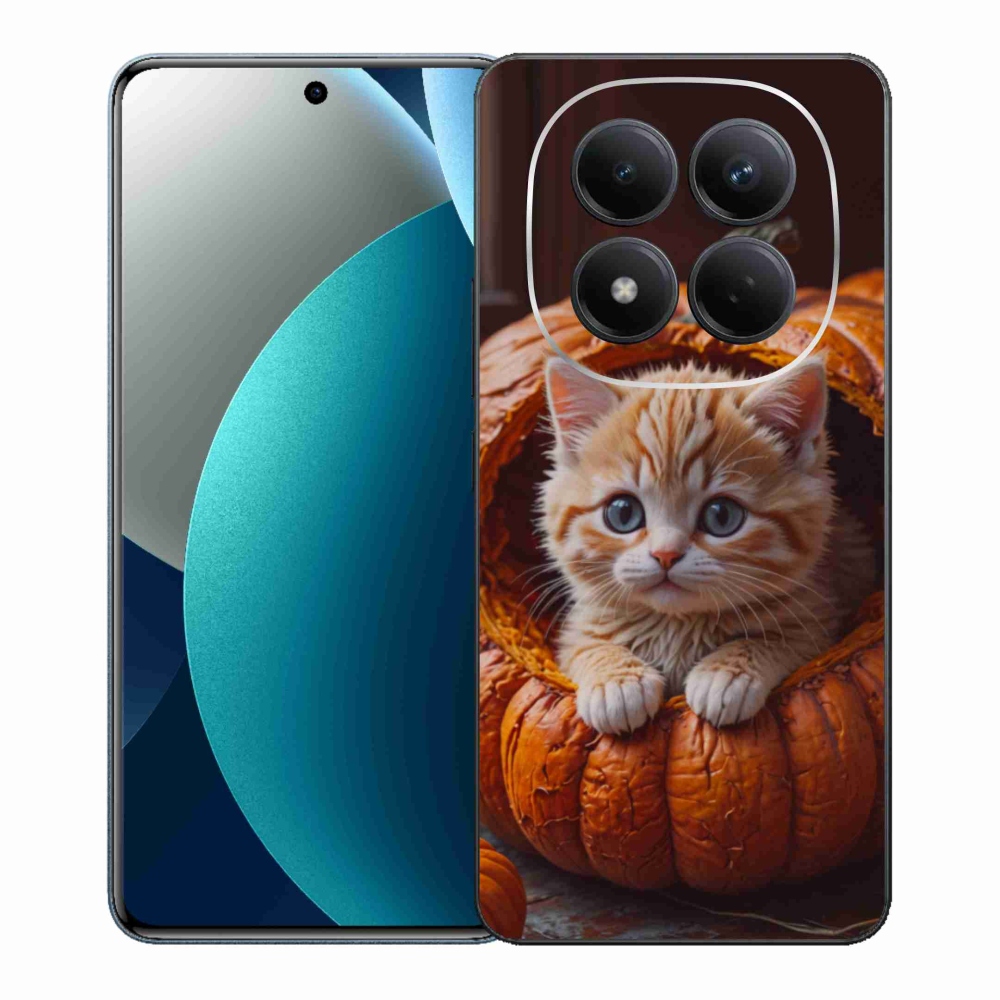 Gél borítás mmCase a Xiaomi Redmi Note 15 Pro számára - cica és tök 2