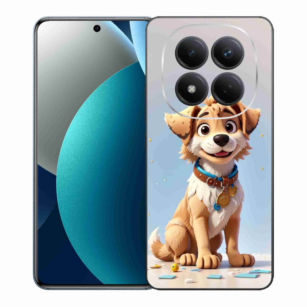 Gél borítás mmCase a Xiaomi Redmi Note 15 Pro számára - rajzfilm kölyökkutya