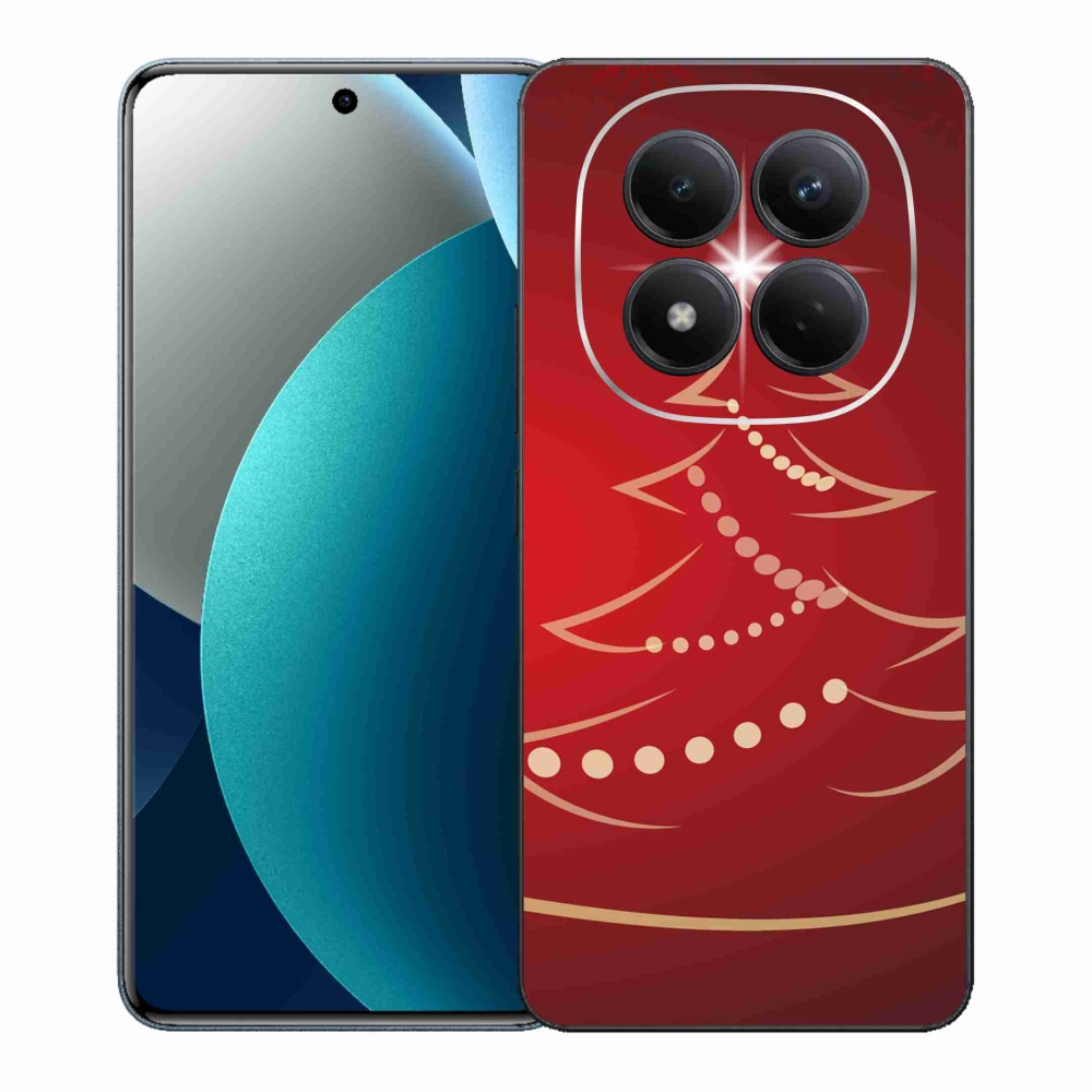 Gél borítás mmCase a Xiaomi Redmi Note 15 Pro számára - karácsonyfa karikatúra