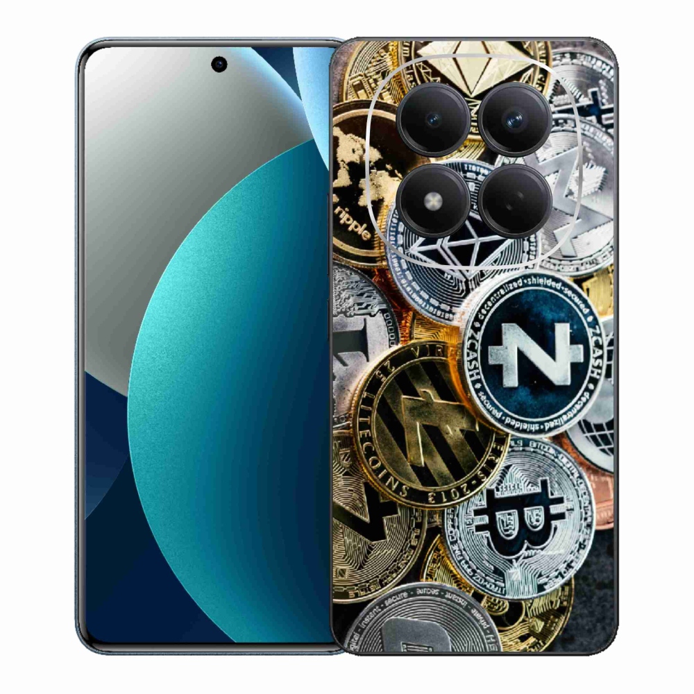 Gél borítás mmCase a Xiaomi Redmi Note 15 Pro számára - kriptovaluták