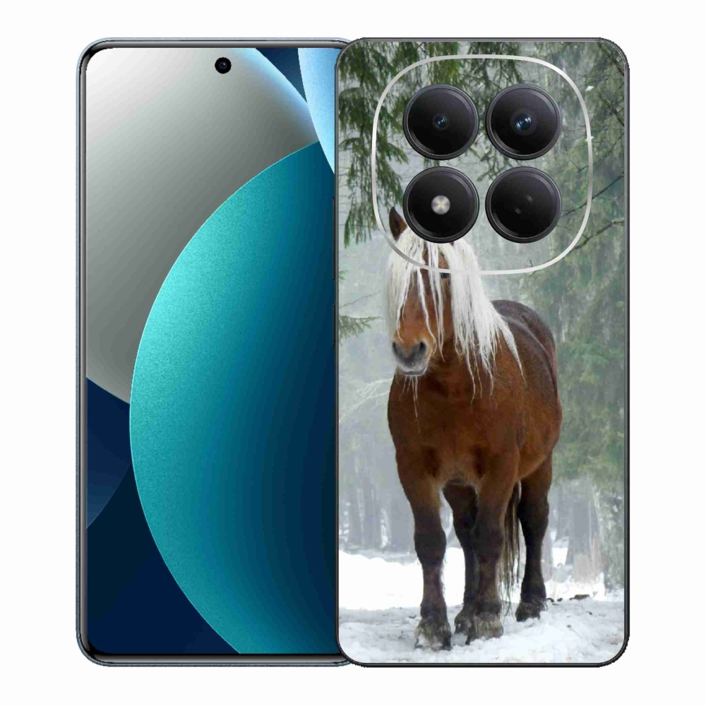Gél borítás mmCase a Xiaomi Redmi Note 15 Pro számára - ló az erdőben