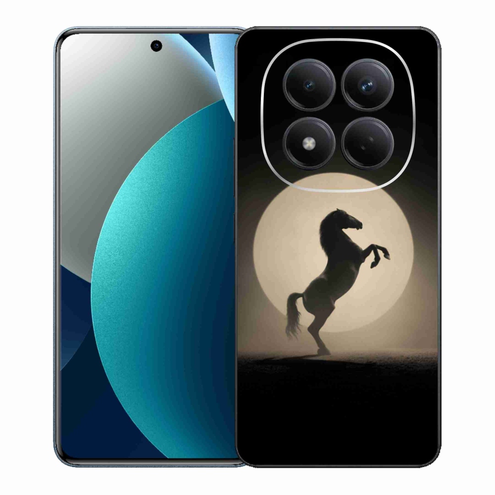 Gél borítás mmCase a Xiaomi Redmi Note 15 Pro számára - ló sziluettben