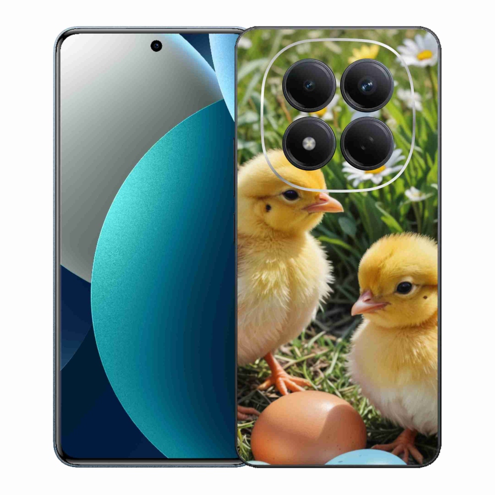 Gél borítás mmCase a Xiaomi Redmi Note 15 Pro számára - csirkék